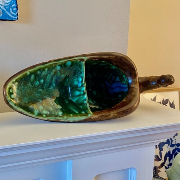 MCM Vintage Large Ceramic Cornucopia Horn - Picture 5 of 14